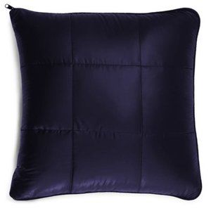Sparrow & Wren 3 in 1 Packable Down Throw 50" x 70" & Pillow Navy